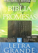 Imagen La Biblia de Promesas Letra Grande - Piel Especial Dos Tonos Negro