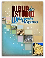 Imagen Biblia de Estudio Mundo Hispano - Piel Europea Rojiza